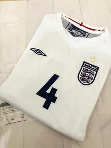 イングランド代表 ユニホーム サッカー ワールドカップ スティーブン ジェラード Gerrard 4 アンブロ