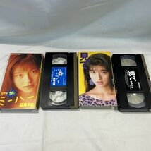 森高千里 VHS まとめ ビデオテープ 7点セット ライブ映像 ミーハー 見て ザ ストレス 非実力派宣言 ライブ ビデオ_画像2