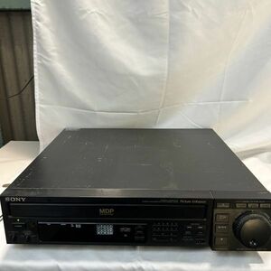 中古 SONY ソニー PICTURE ENHANCE MDP-555 ビデオデッキ CD,CDV,LD プレーヤー 通電確認済 現状品