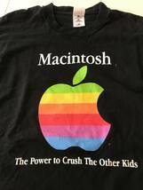 レア フルーツオブザルーム Apple Macintosh Tシャツ 80's USA Ｌサイズ 中古_画像3