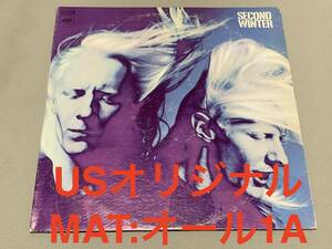 【USオリジナル】 Johnny Winter Second Winter MAT:オール1A 米盤 レコード KCS 9947 JW1 ジョニー・ウインター