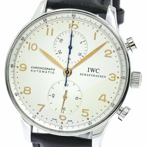 IWC IWC SCHAFFHAUSEN IW371445 ポルトギーゼ クロノグラフ 自動巻き メンズ _778156