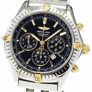 ブライトリング BREITLING B35313 シャドウフライバック クロノグラフ 自動巻き メンズ 良品 _776650