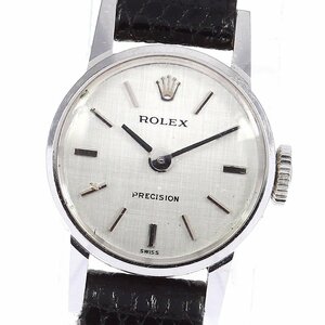 ロレックス ROLEX 2148 プレシジョン cal.1400 手巻き レディース _780744