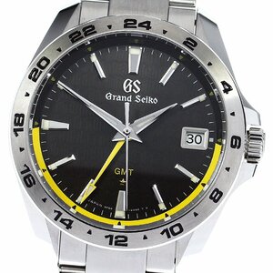 セイコー SEIKO SBGN001/9F86-0AA0 グランドセイコー キャリバー9F 25周年記念 GMT クォーツ メンズ 美品 箱付き_780267