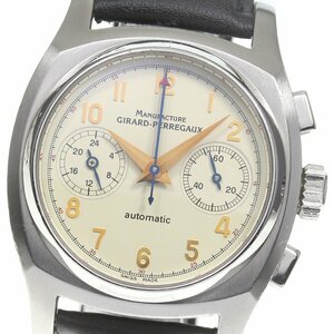 【GIRARD-PERREGAUX】ジラール・ペルゴ ヴィンテージ 1960 クロノグラフ 2598 自動巻き メンズ_715859【ev10】