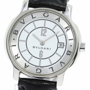 ブルガリ BVLGARI ST29S ソロテンポ デイト クォーツ レディース _774700