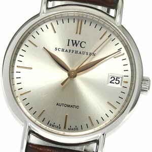 IWC IWC SCHAFFHAUSEN IW356404 Portofino самозаводящиеся часы boys _776384