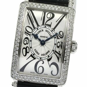 フランクミュラー FRANCK MULLER 902QZ ロングアイランド アフターダイヤ クォーツ レディース 箱・保証書付き_770408