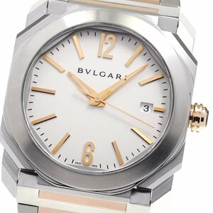 * хорошая вещь [BVLGARI] BVLGARY Okt Solotempo Date BGO38S самозаводящиеся часы мужской _723464