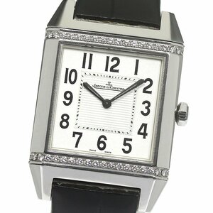 ジャガー・ルクルト JAEGER-LECOULTRE 236.8.47 レベルソ スクアドラ ベゼルダイヤ クォーツ メンズ _775848