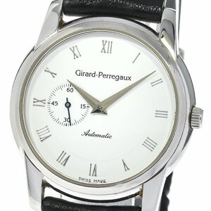 [GIRARD-PERREGAUX]jila-ru*perugo Flat watch small second 9050 self-winding watch men's _718106