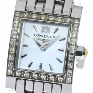  Longines LONGINES L5.161.0 Dolce Vita diamond bezel quartz lady's _778962