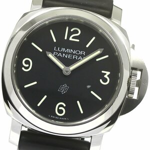 パネライ PANERAI PAM00112 ルミノールベース ロゴ 44ミリ 手巻き メンズ 保証書付き_780067