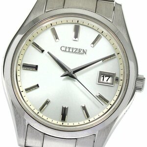 シチズン CITIZEN A060-T021417/AQ4000-51A ザ・シチズン エコドライブ デイト ソーラー メンズ 箱・保証書付き_780589