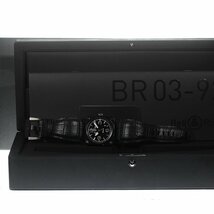 ベル＆ロス Bell＆Ross BR03-92BC-AL セラミック 自動巻き メンズ 箱・保証書付き_784718_画像2