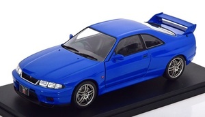 WhiteBox　1/24　日産・スカイライン GT-R R33　blue