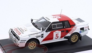 Altaya　1/24　トヨタ・セリカ ツインカムターボ　#5　B．ワルデガルド 1984サファリラリー優勝