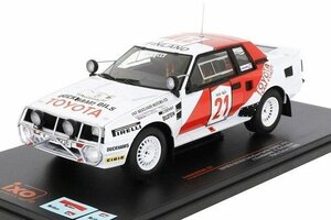 ixo　1/24　トヨタ・セリカ ツインカム ターボ　#21　J．カンクネン　1985サファリラリー優勝　マルボロ・デカール付き