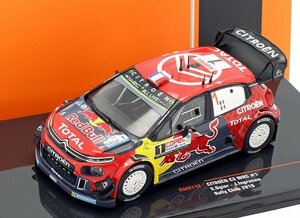 ixo　1/43　シトロエン・C3 WRC　#1　S．オジェ　ラリー・チリ　2019　RAM712