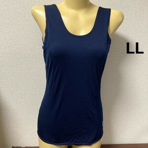 B844ストレッチ♪1円スタート！シャインネイビー旧タイプ女子スクール水着♪コスプレやコレクションや撮影会にも♪サイズLL