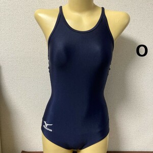 B757ミズノ♪ストレッチ♪シャインネイビーのシンプル女子競泳水着♪コスプレやコレクションや撮影会にも♪サイズO