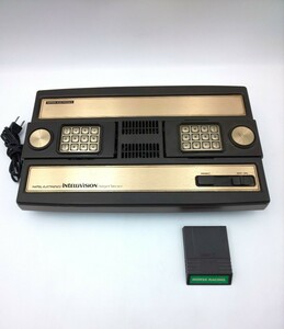 未チェック☆バンダイ インテレビジョン 香港製 ソフト HORSE RACING 付き☆BANDAI ELECTRONICS INTELLIVISION MATTEL 