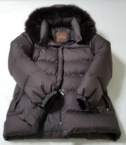 ☆最強☆ 極美品 MONCLER モンクレール 本物保証 国内正規品 高級ファー 極暖 ダウンジャケット 茶タグ 青タグ VALENTINE バレンティーヌ 