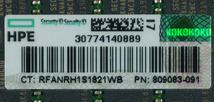 HP純正メモリ 32GB PC4-2400 DDR4 ECC Registered サーバーワークステーション向け SAMSUNG AO 保証なしで_画像4