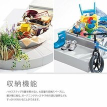 法人様限定 ハウスステップ CUB-R60S-RB 送料無料 収納庫付き JOTO_画像6