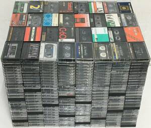 ★☆Z829 中古 カセットテープ 大量 まとめ 800本 セット SONY TDK maxell DENON Scotch BASF TOSHIBA SANYO Technics Daiei That's 他☆★