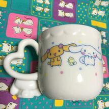 ☆*:サンリオ☆シナモンロール☆マグカップ 陶器製 2004 当時物 未使用品 可愛い レトロ レア Sanrio :*☆_画像5