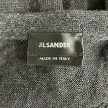 ジルサンダー JIL SANDER ウール カシミヤ フロント切替 Vネックニットカーディガン LM751008 MY110188 カーディガン カーディガン 48_画像9