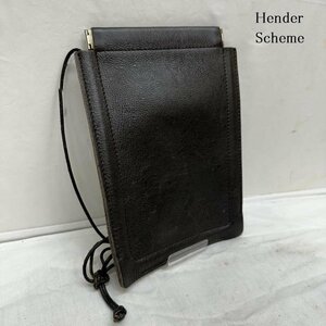 エンダースキーマ Purse bag レザー サコッシュ ショルダー バッグ ショルダーバッグ - 黒 / ブラック