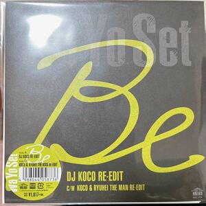 【新品 未聴品】 WA YO SET / BE (DJ KOCO RE-EDIT) 7inch EP Common