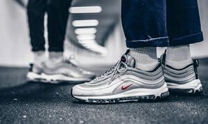 2022 26.5cm US8.5 NIKE AIR MAX 97 OG SILVER BULLET METALLIC DM0028-002 エアマックス メタリック シルバー バレット g 1 90 95 98 銀色