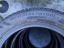 希少！ WEATHER CONTROL A005 EVO 215/50R17 ブリヂストン オールシーズンタイヤ バリ山/バリ溝 スタッドレス CROSSCLIMATE 2 レグノ_画像1