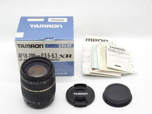 TAMRON 高倍率ズームレンズ AF18-200mm F3.5-6.3 XR DiII キヤノン用 APS-C専用 A14E