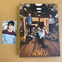 送料無料☆FTISLAND『N.W.U』初回限定盤CD＋DVD44分収録☆カード付☆スリーブケース☆美品☆アルバム☆328_画像1