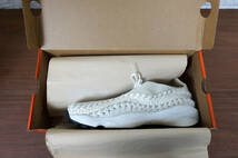 未使用品!! NIKExTHE HIDEOUT Air Footscape Woven US10.5 28.5cm 314210-012 ハラコ ホワイトグレー ナイキ ハイドアウト ウーヴン_画像7