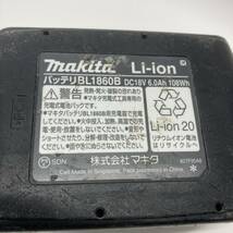 54M【中古品】マキタ makita 充電式インパクトドライバ「TD171D」付属品：純正バッテリーx1、純正充電器x1、専用ケーズx1_画像8