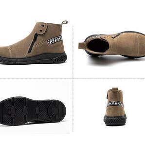 大人気   新品作業靴 メッシュ 安全靴 メンズ レディース踏み抜き防止 滑りにくい 通気 軽いスニーカー 女性サイズ対応 23～27.5cmの画像7