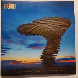 即決 THUNDER All The Right Noises 2LP　カラーレコード　サンダー　 YA