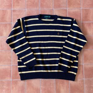 ラルフ XL セーター コットンニット 古着 90s ビンテージ Polo ポロ