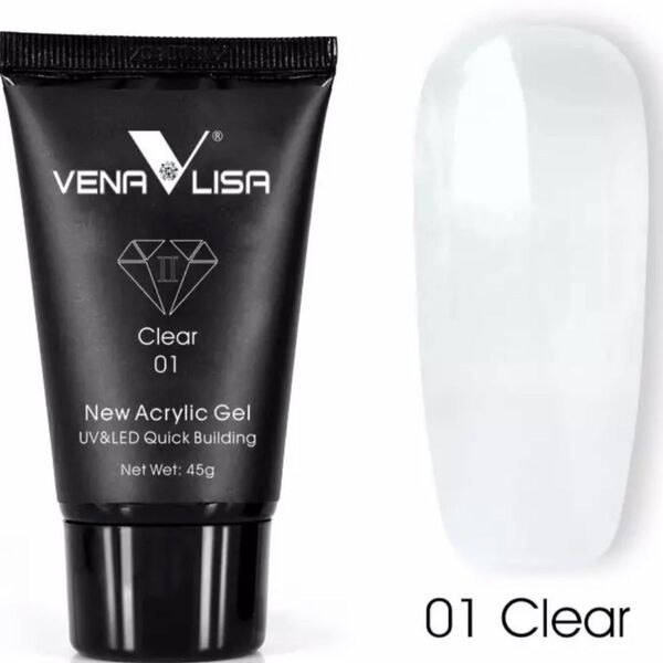 最先端ジェル!VENALISA新定番ポリジェル 45g 01クリア
