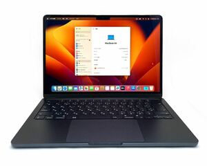 Apple MacBook Air M2 8コアCPU 10コアGPU メモリ16GB SSD 1 TB ミッドナイト 中古 美品