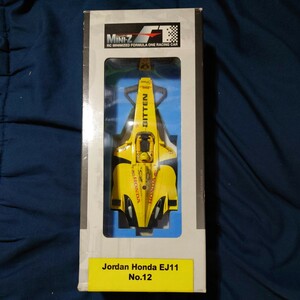 蔵出し　京商 KYOSHO 希少・新品・未開封ミニッツF1 Mini-Z ジョーダン　ホンダ　EJ11 Jordan Honda EJ11 No.12ボディ 　絶版車　