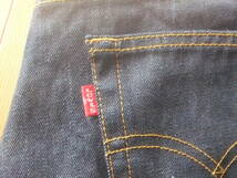 新品 同様 Levi's リーバイス 522 ローライズ タイト ストレート ボタンフライ 日本製 リジッド 511 599 577 606 スキニー 廃番_画像3