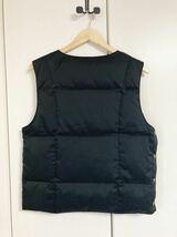 美品☆[BLACK SIGN] 19AW Swindler Warm Vest スウィンドラー ダウンベスト 38 ブラック ブラックサイン_画像2