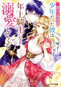 二度目の異世界、少年だった彼は年上騎士になり溺愛してくる ビーズログ文庫／琴子(著者),氷堂れん(イラスト),綾月もか